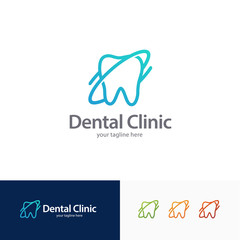 Dental Care Logo Design Template