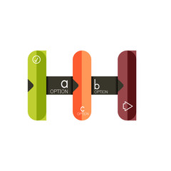 Abstract lines geometric infographic layoutAbstract lines geometric infographic layout, data visualization design, option step by step schedule, web box