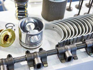 Details of internal combustion engine on store