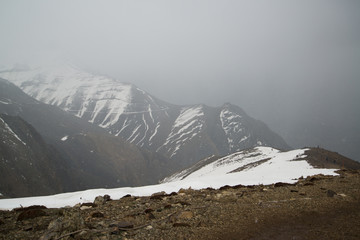 Trek to Tochal Mountain from Darband village in northern Tehran, Iran