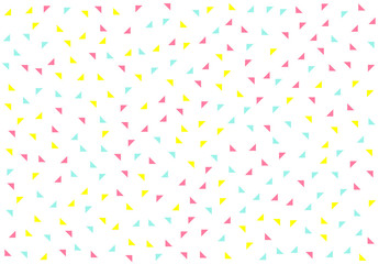 Colored geometric pattern background