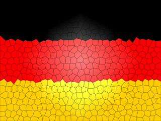 Flagge Deutschland Kachelmuster