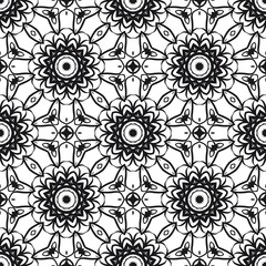 Stylish geometric background. Seamless vector illustration. Pattern for design, interior, fashion