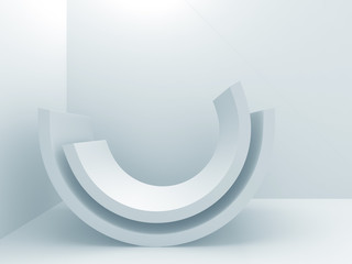 modern abstract geometric mockup minimalistic background