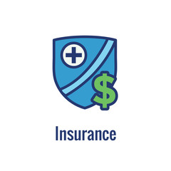 Obraz premium Medical Tax Savings - Health savings account or flexible spending account has HSA, FSA, tax-sheltered savings