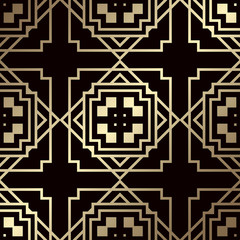 Art Deco seamless pattern