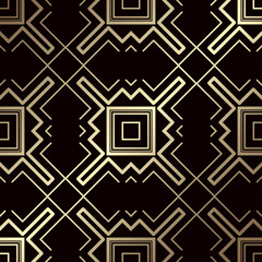 Art Deco seamless pattern
