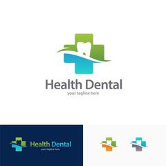 Health Dental Logo Design Template