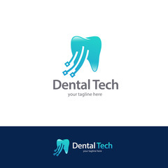 Dental Tech Logo Design Template