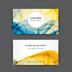 Fototapeta premium Business card template
