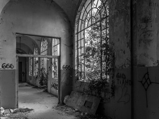  Abandoned psychiatric hospital in Italy