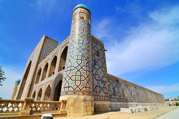 The Registan -  the heart of the ancient city of Samarkand  in Uzbekistan
 - obrazy, fototapety, plakaty