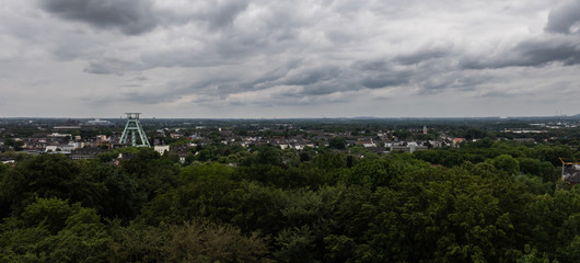 Ruhrgebiet Panoramablick vom Bismarckturm Bochum