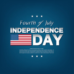 4th of july independence day simple background