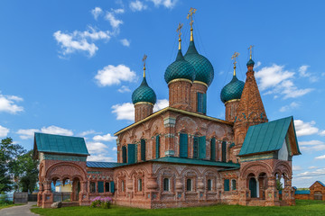 Temple ensemble in Korovniki, Yaroslavl, Russia