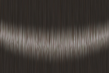 Realistic black straight hair lock backgroud