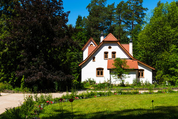 State Memorial History, Art and Natural Museum Reserve of V.D. Polenov. Abbey. Polenovo, Tula region, Russia.