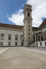 A fragment of the buildings of the University of Coimbra