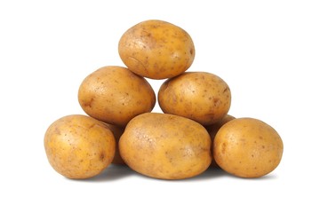 Heap of potatoes