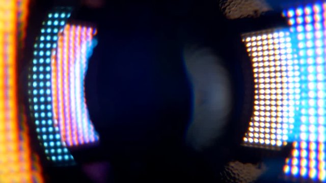 Zooming Camera Lens - Close Up of Opening Lens Aperture 