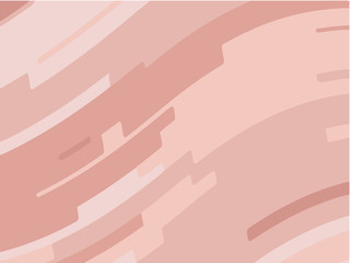 Pink and beige sloping strips. Abstract geometric background with flat lines. Dynamic, motion style for banners, advertising