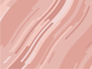 Pink and beige sloping strips. Abstract geometric background with flat lines. Dynamic, motion style for banners, advertising