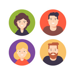 Flat design vector illustration.