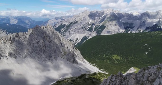 Nordkette Hafelekar Luftaufnahme
