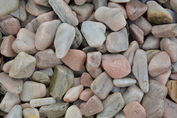  Pebbles and small stones for garden decoration
