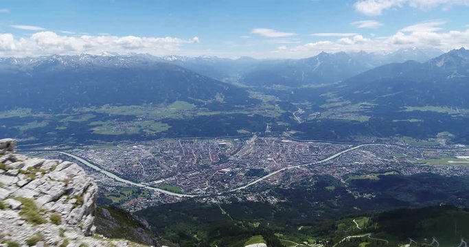 Innsbruck Nordkette Drohnen Luftaufnahme