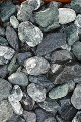  Pebbles and small stones for garden decoration