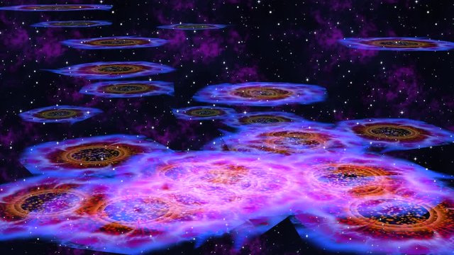 Vortice fantasy, sfondo animato, effetti speciali