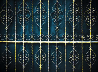 Element of the forged gate