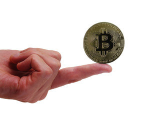 Balancing bitcoin on white