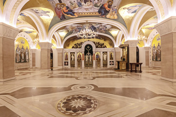 Saint Sava Cathedral  in Belgrade, Serbia