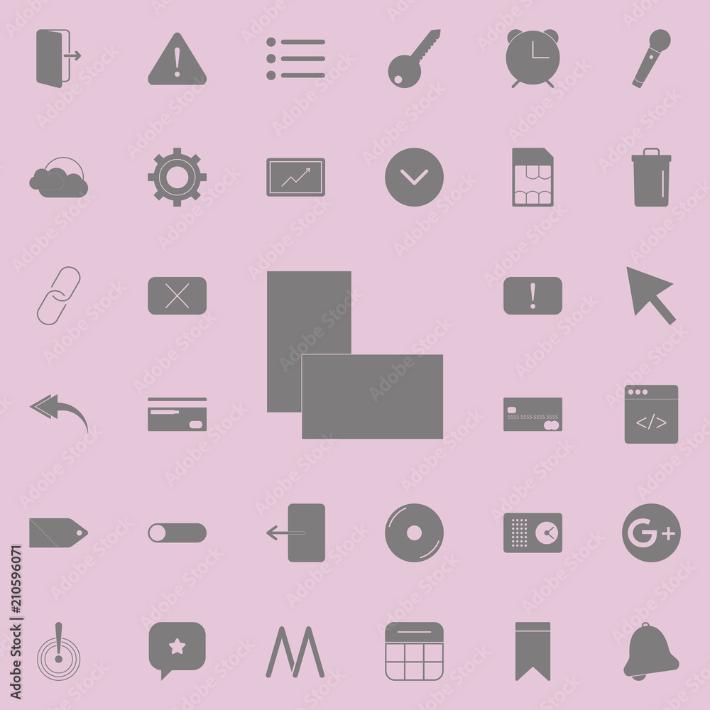 Aufkleber artboard button icon. detailed set of minimalistic icons. premium quality graphic design sign. one o