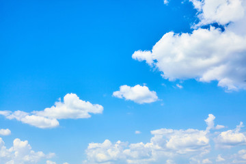 Blue sky with clouds