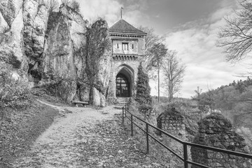 gates of Ojcow Castle