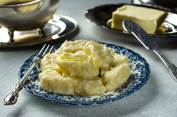 Hot Breakfast-lazy dumplings.