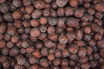 dry brown berries