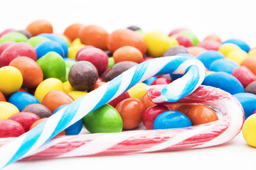 Fototapeta na wymiar candy and colored candies