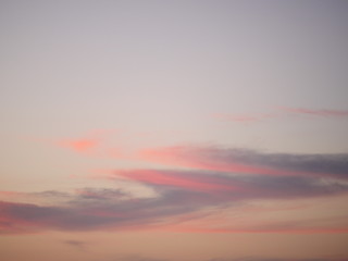 pink purple colorful sun set clouds sky