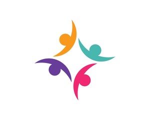 community care Logo template