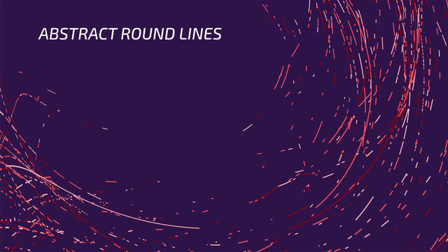 Abstract digital lines