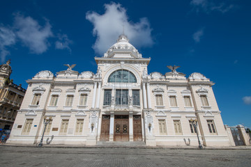 Fototapeta na wymiar Palace of the Rio Branco - Historic Center of Salvador, Bahia