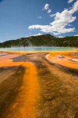 Grand Prismatic Spring, Midway Geyser Basin, Yellowstone National Park