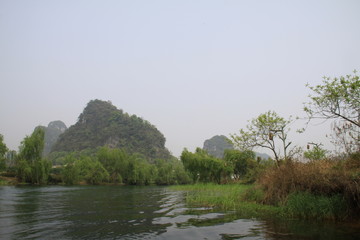 mountain, river and nature 