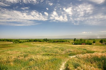 The beautiful scenic in Bishkek of Kyrgyzstan