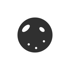 Moon vector icon