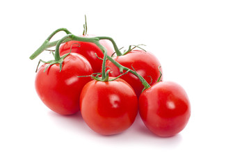tomatoes isolated on the white background